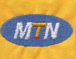 Photo: MTN embroidered logo
